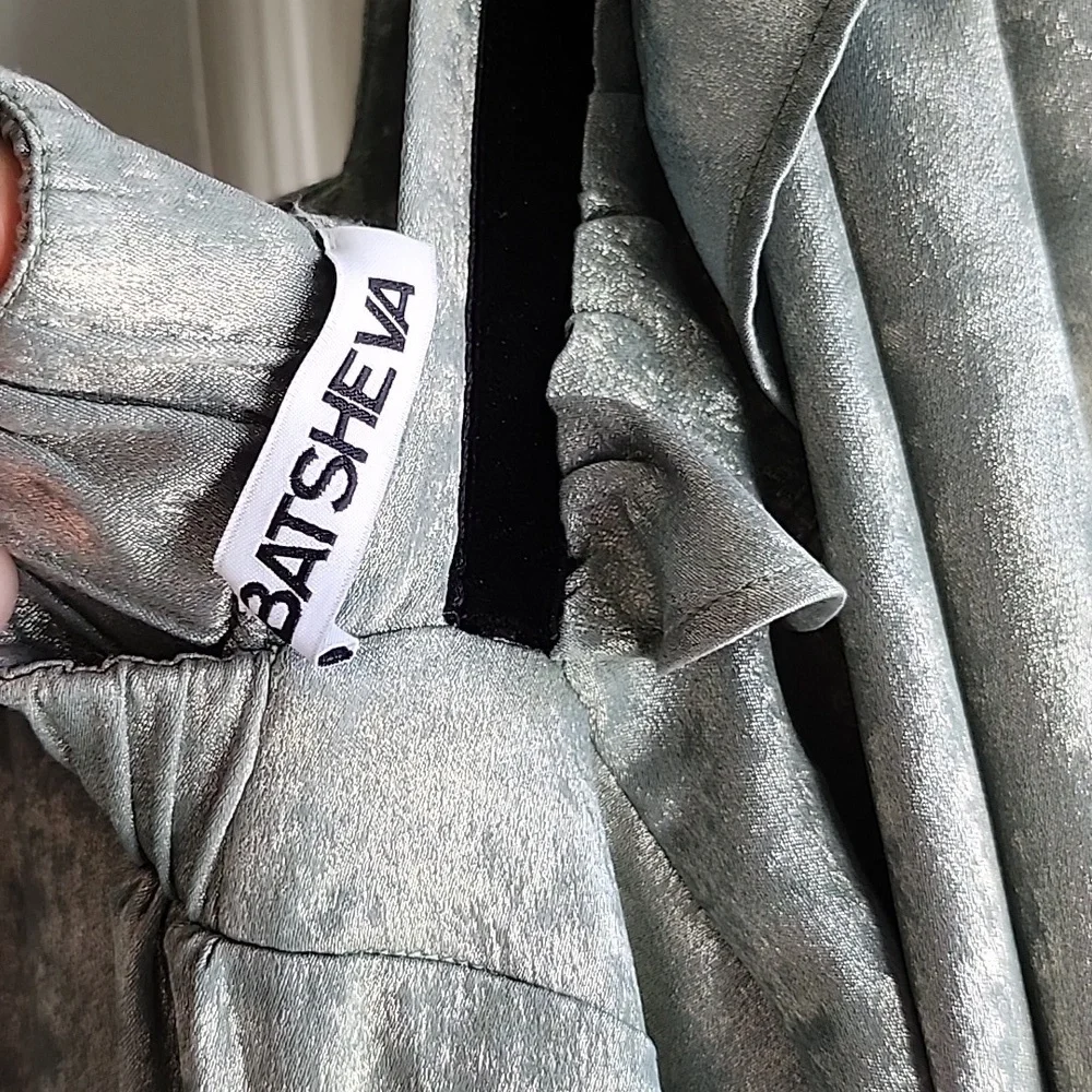 One of a Kind Batsheva Metallic Prarie Dress - Picture 9 of 9